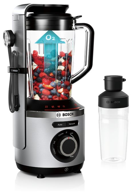 1,5 l Standmixer 1000 W  Serie 8 MMBV621M VitaPower (Schwarz, Edelstahl) 