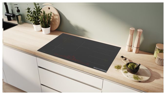 80 cm Induktionskochfeld 5 Kochzonen Serie 8 PXV82BDV1E autarkes 