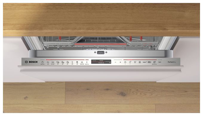 60 cm Geschirrspüler Sehr leise 14 Maßgedecke aquaStop Funktion Wärmetauscher Serie 8 SMD8YCX04E 