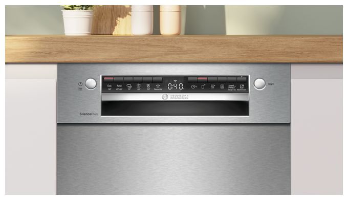 45 cm Geschirrspüler unterbaufähig Leise 10 Maßgedecke aquaStop Funktion Serie 4 SPU4HMS13E 