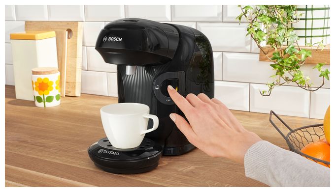 Kaffeekapsel Maschine  TAS112E Tassimo Style friendly (Schwarz) 