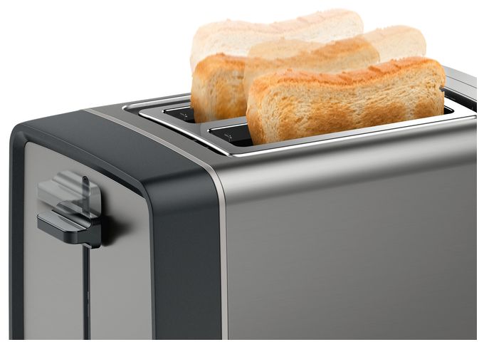 Toaster 970 W 2 Scheibe(n)  TAT5P425DE DesignLine (Anthrazit, Schwarz) 
