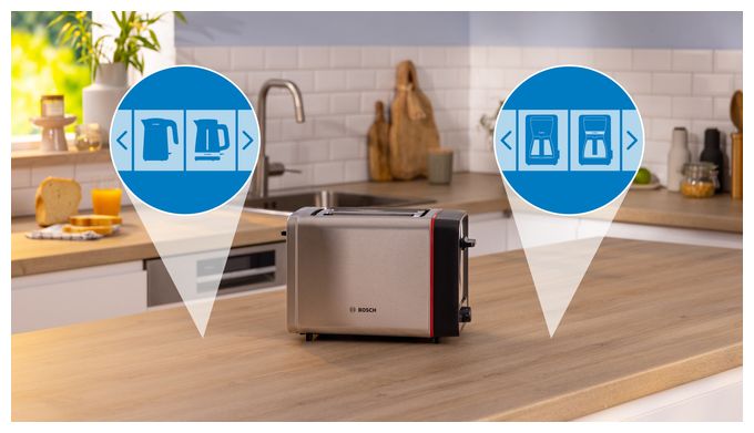 Toaster 970 W 2 Scheibe(n)  TAT6M420 MyMoment (Edelstahl) 