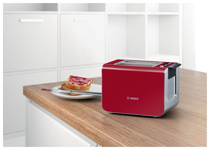 Toaster 860 W 2 Scheibe(n) 9 Stufen  TAT8614N Styline (Rot) 