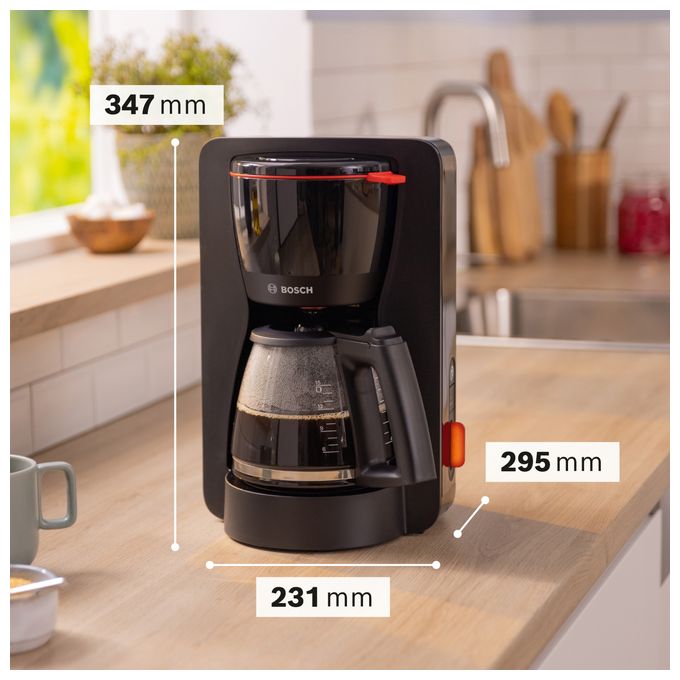 15 Tassen Filterkaffeemaschine 1,4 l  TKA3M133 MyMoment (Schwarz) 