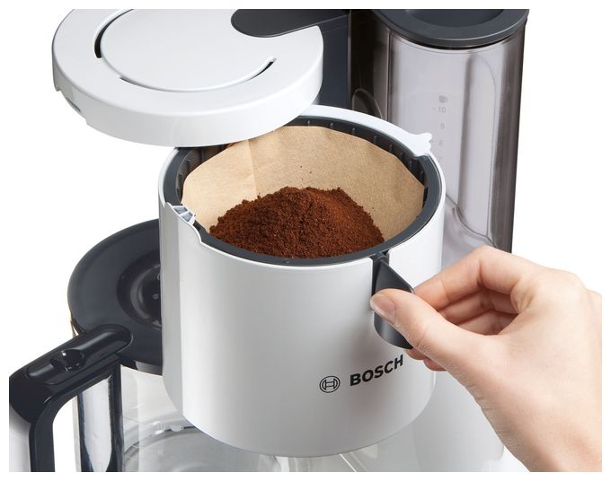 15 Tassen Filterkaffeemaschine 1,2 l  TKA8011 Styline (Anthrazit, Weiß) 