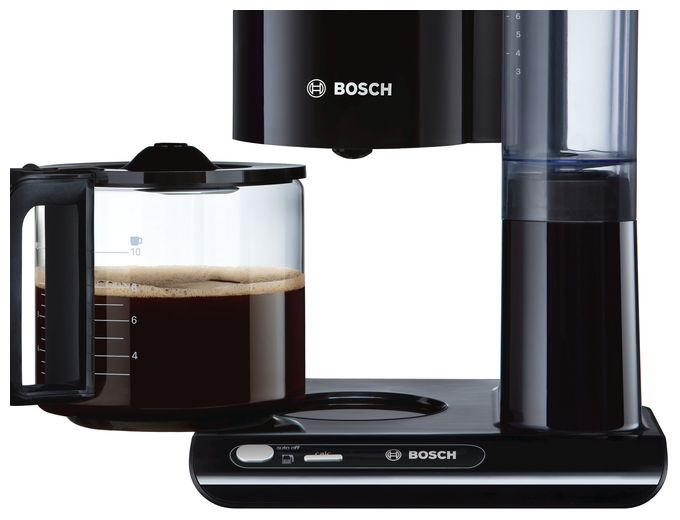 15 Tassen Filterkaffeemaschine 1,2 l  TKA8013 Styline (Schwarz) 