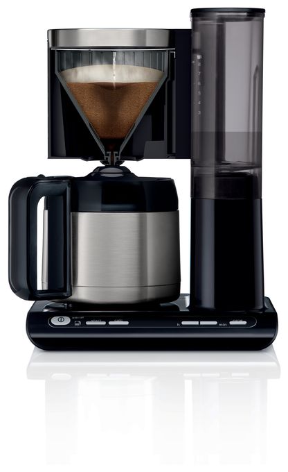 8 Tassen Thermo Filterkaffeemaschine 1,1 l  TKA8A683 Styline (Schwarz, Edelstahl) 