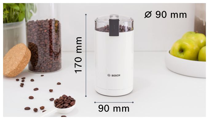 Kaffeemühle für 75 g 180 W  TSM6A011W (Weiß) 