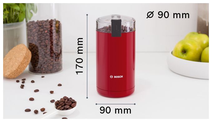 Kaffeemühle für 75 g 180 W  TSM6A014R (Rot) 