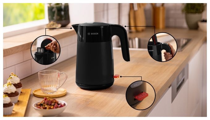 1,7 l Wasserkocher 2400 W  TWK2M163 MyMoment (Schwarz) 