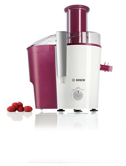 700 W (Kirsche (Frucht), Transparent, Weiß) VitaJuice 2 MES25C0 Entsafter 