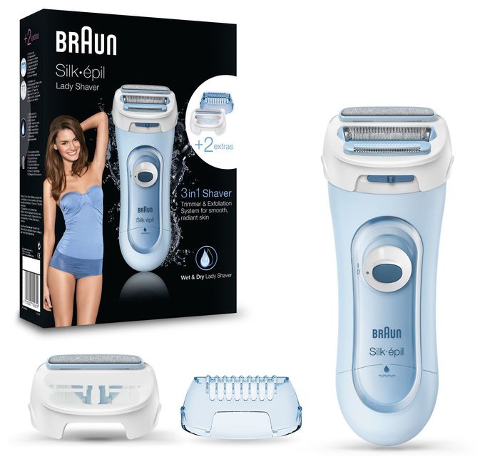 Nass&Trocken Epilierer/Damenrasierer 5-160 Ladyshaver 