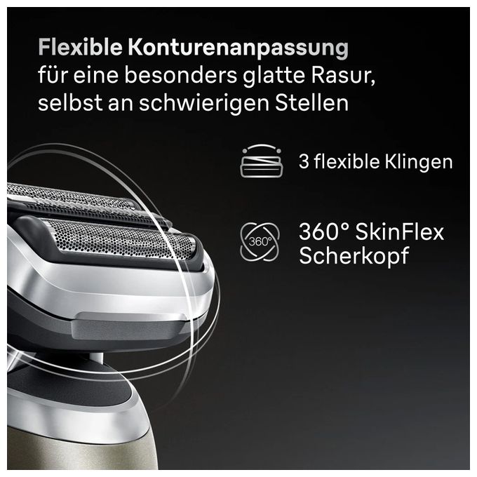 Nass&Trocken Rasierer Lithium-Ion (Li-Ion) 60 min Series 7 72-C7200cc 