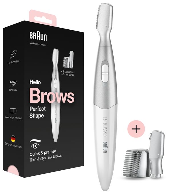 Trocken Rasierer FG1106 Hello Brows Perfect Shape 