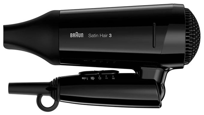 Haartrockner 1600 W  HD350 Satin Hair 3 (Schwarz) 