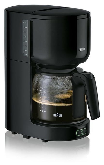 10 Tassen Filterkaffeemaschine  KF3120 PurEase (Schwarz) 