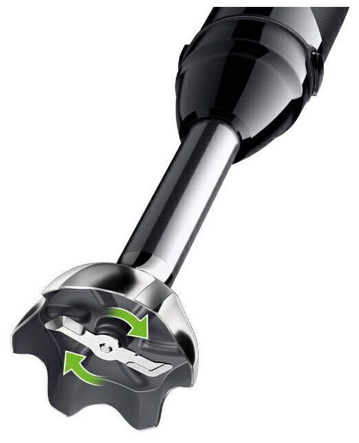 Stabmixer 1000 W 25 Stufen  MQ55307M MultiQuick 5 Pro (Schwarz, Silber) 