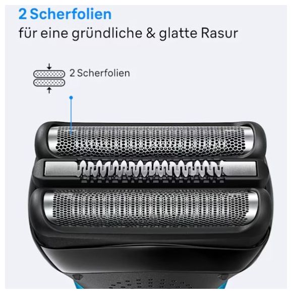 Rasierer Nickel-Metallhydrid (NiMH) 30 min Serie 3 310s 