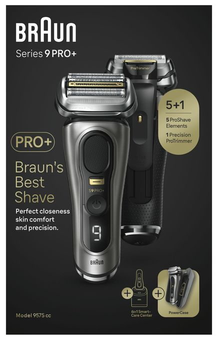 Nass&Trocken Rasierer Lithium-Ion (Li-Ion) 90 min Series 9 Pro+ 9575cc Wet & Dry 