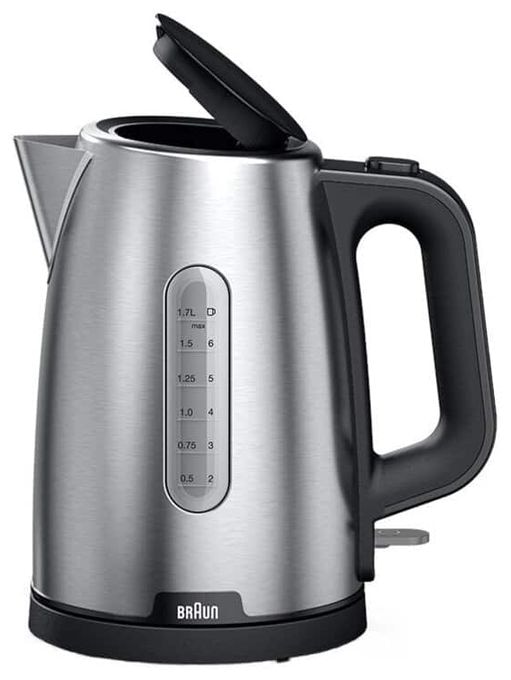1,7 l Wasserkocher 2200 W  WK1500 PureShine (Schwarz, Edelstahl) 