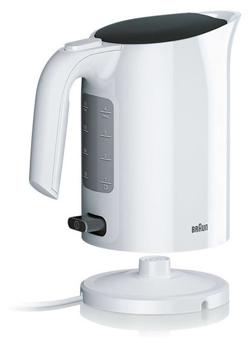 1,0 l Wasserkocher 2200 W  WK3000 PurEase (Weiß) 