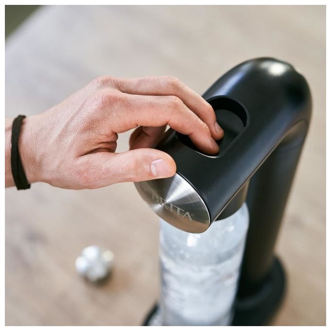 Wassersprudler  sodaONE (Schwarz, Silber) 