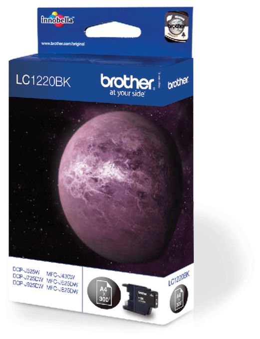 originale Druckerpatronen Schwarz 300 Seiten LC-1220BK 