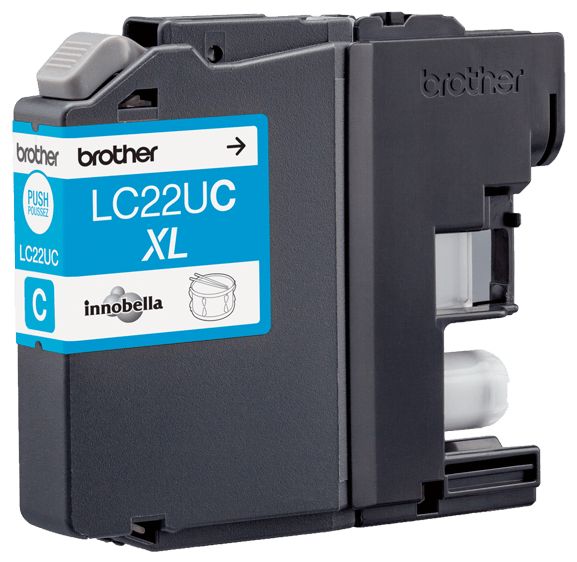 originale Druckerpatronen Cyan LC-22UC 
