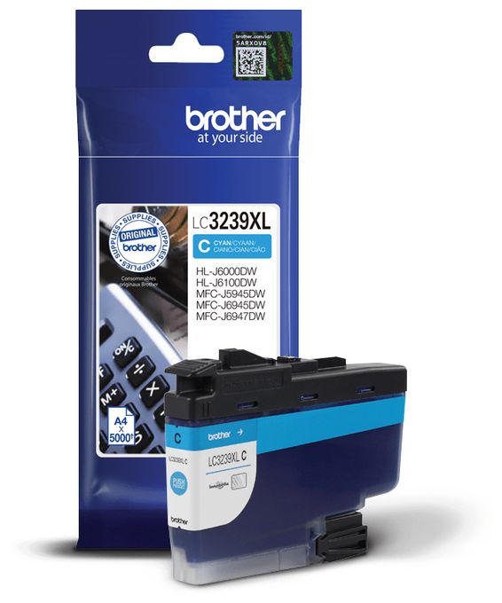 originale Druckerpatronen Cyan LC-3239XLC 