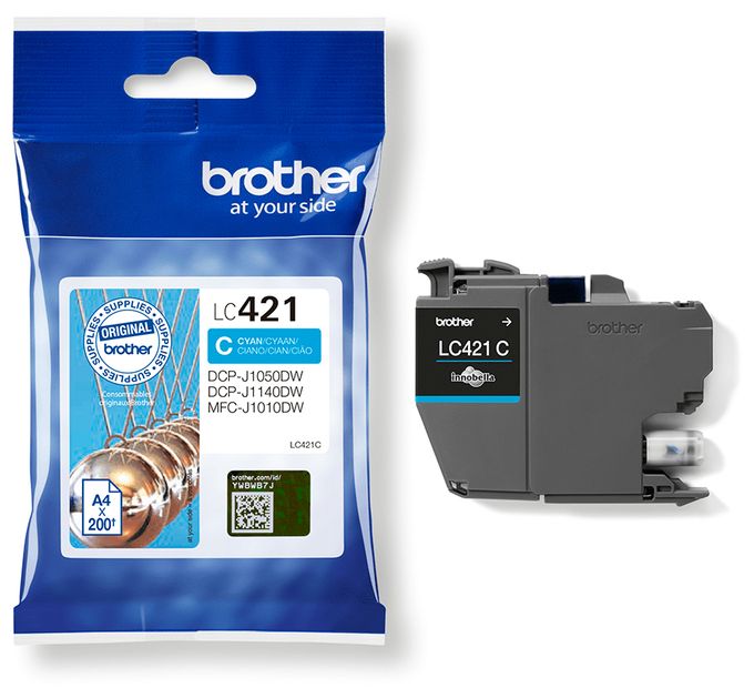 originale Druckerpatronen Cyan LC-421C 