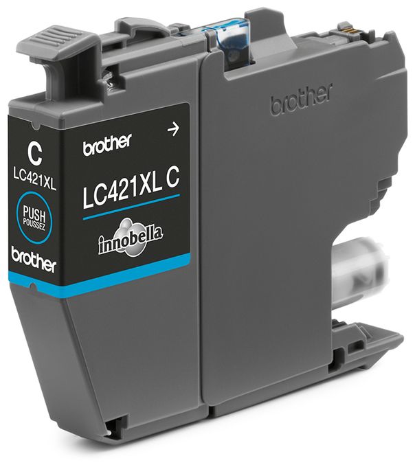 originale Druckerpatronen Cyan LC-421XLC 