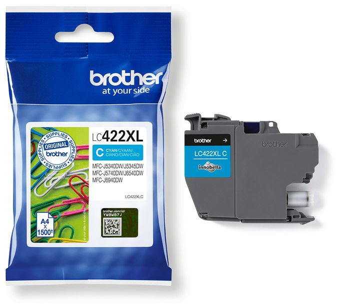 originale Druckerpatronen Cyan LC-422XLC 