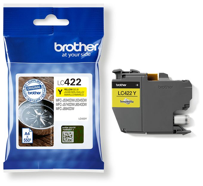 originale Druckerpatronen Gelb LC-422Y 