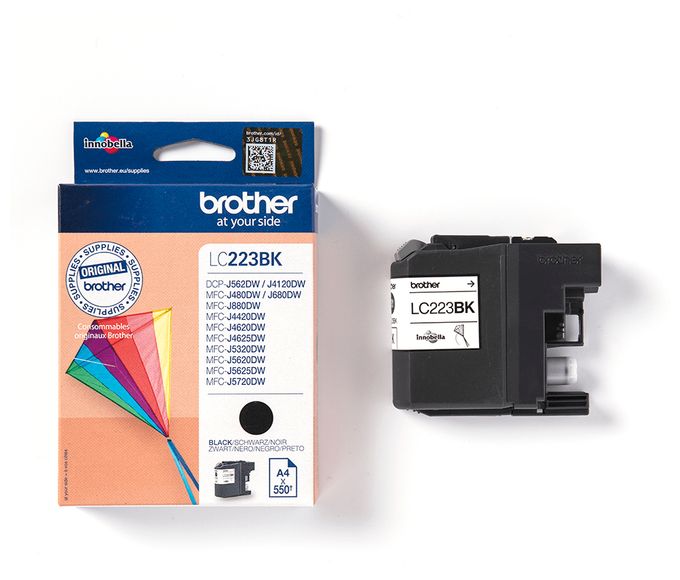 originale Druckerpatronen Schwarz 550 Seiten LC223BK 