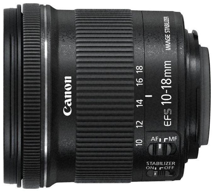 EF-S 10-18mm f/4.5-5.6 IS STM + EW-73C + Lens Cloth 