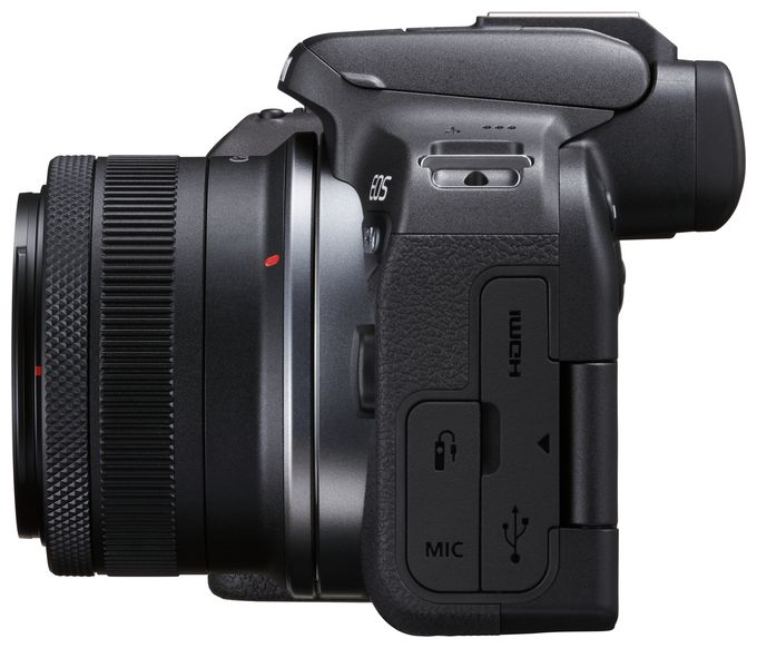 25,5 MP MILC 2,5x Opt. Zoom 7,5 cm Wlan Bluetooth EOS R10 Kit 