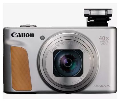 21 MP  Kompaktkamera 40x Opt. Zoom  PowerShot SX740HS Lite Edition (Silber) 