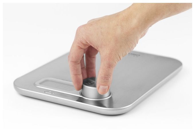 Elektronische Küchenwaage bis 5 kg Genauigkeit 1 g  Kitchen Energy (Edelstahl) 