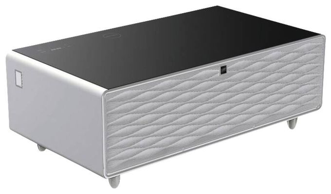 135 l Tischkühlschrank EEK: F 91 kWh Jahr  Sound & Cool (Weiß) 