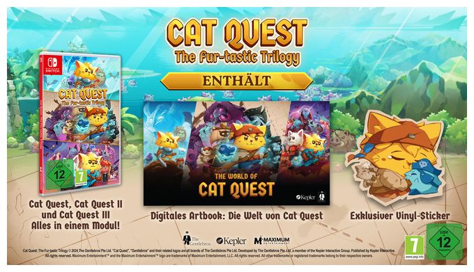 Cat Quest Fur-tastic Trilogy (Nintendo Switch) 