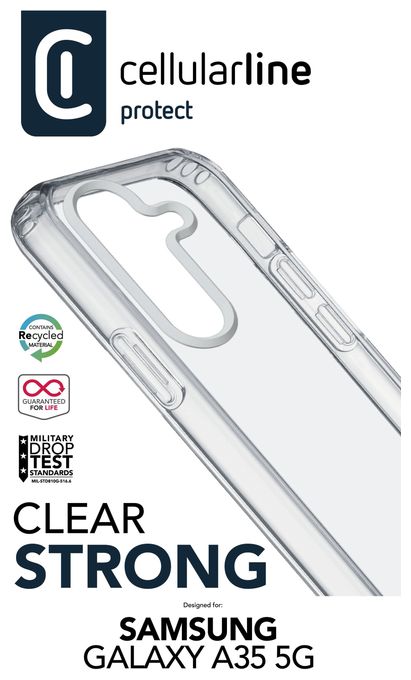 Cover für Samsung A35 5G  Chear Strong (Transparent) 