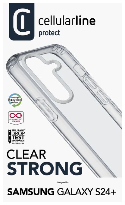 Cover für Samsung Galaxy S24+  Clear Strong (Transparent) 