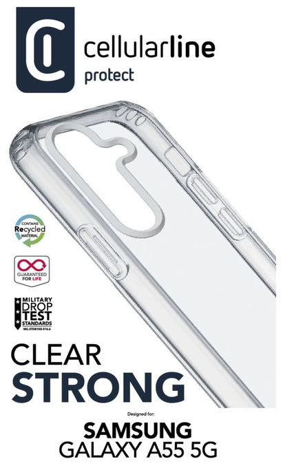 Cover für Samsung A55 5G  Clear Strong (Transparent) 