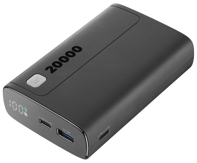 20000 mAh Powerbank USB Typ-C  Elite (Schwarz) 