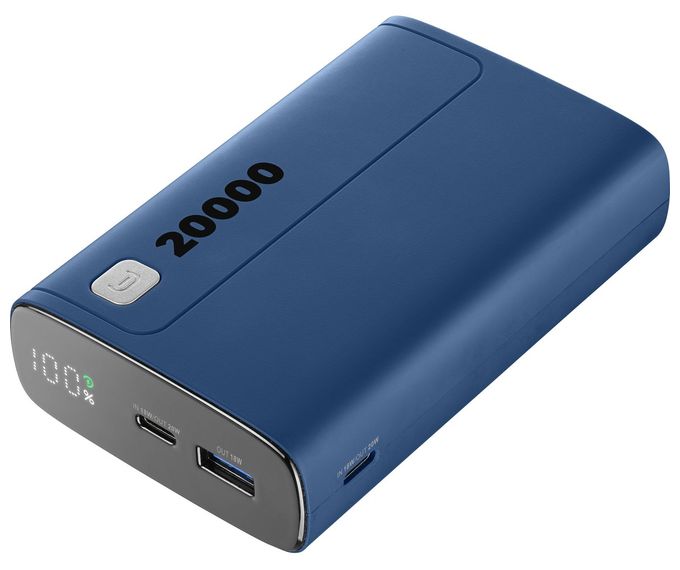 20000 mAh Powerbank USB Typ-C  Elite (Blau) 