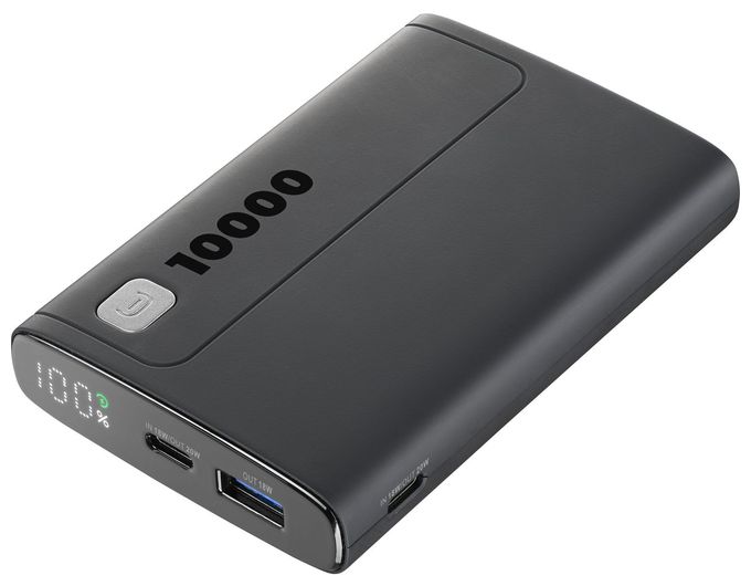 10000 mAh Powerbank USB Typ-C  Elite (Schwarz) 
