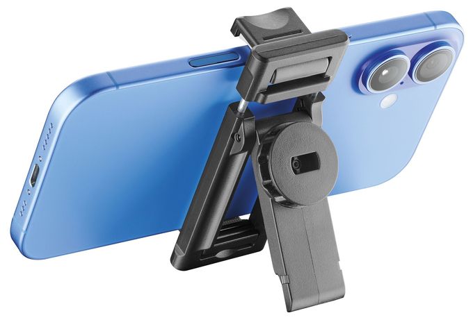 95 mm Universal  Facecam Handyhalterung mit automatischer Gesichtserkennung (Schwarz) 