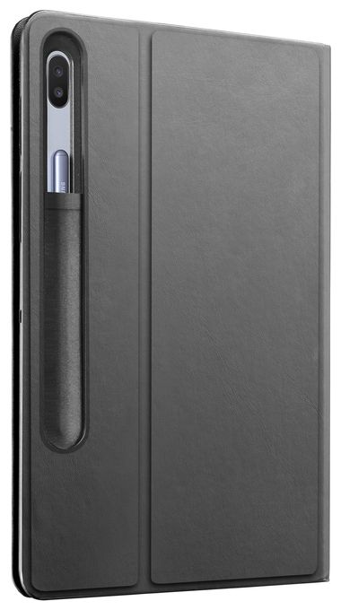 Folio aus Kunstleder für Samsung GALAXY S9 FE+ bis 31,5 cm (12.4") (Schwarz) Folio 