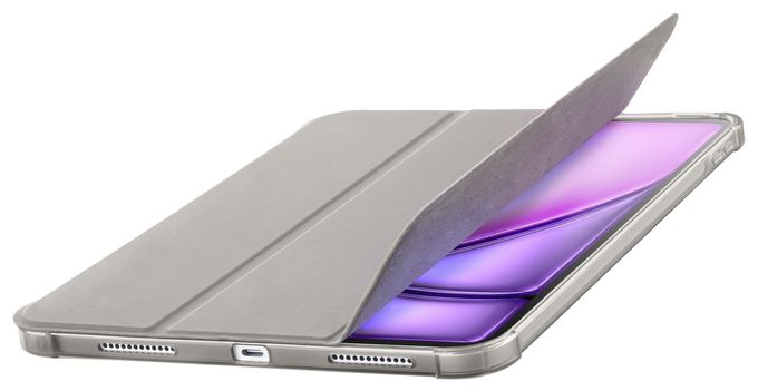 Folio aus Kunstleder für Apple IPAD AIR 10.9" (2020) IPAD AIR 10.9'' (2022) IPAD AIR 11" (2024) IPAD PRO 11" (2018) bis 27,9 cm (11") (Grau) Folio Pro 